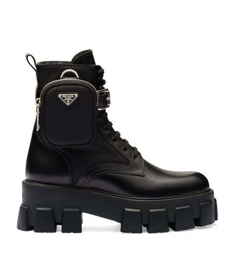 prada monolith boots true to size|prada monolith boots women's.